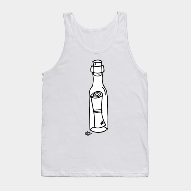 Message in a bottle Tank Top by JatoLino